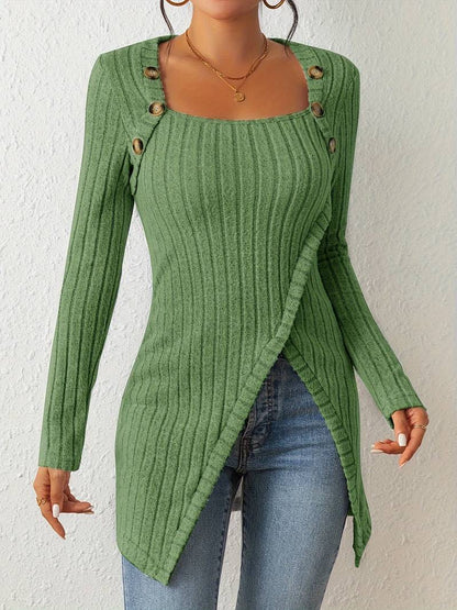 Women Sweater Black Knit | Catherine-5