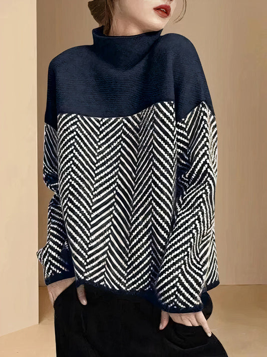 Women Elegant Turtleneck Sweater | Ariadne
