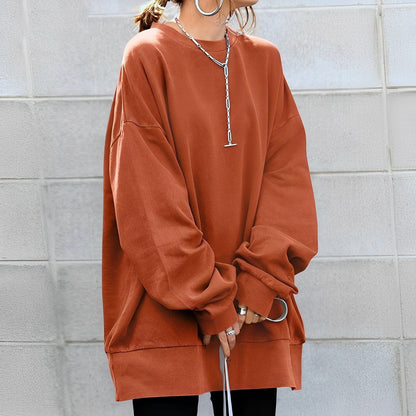 Women Oversized Pullover Sweatshirt | Maeva