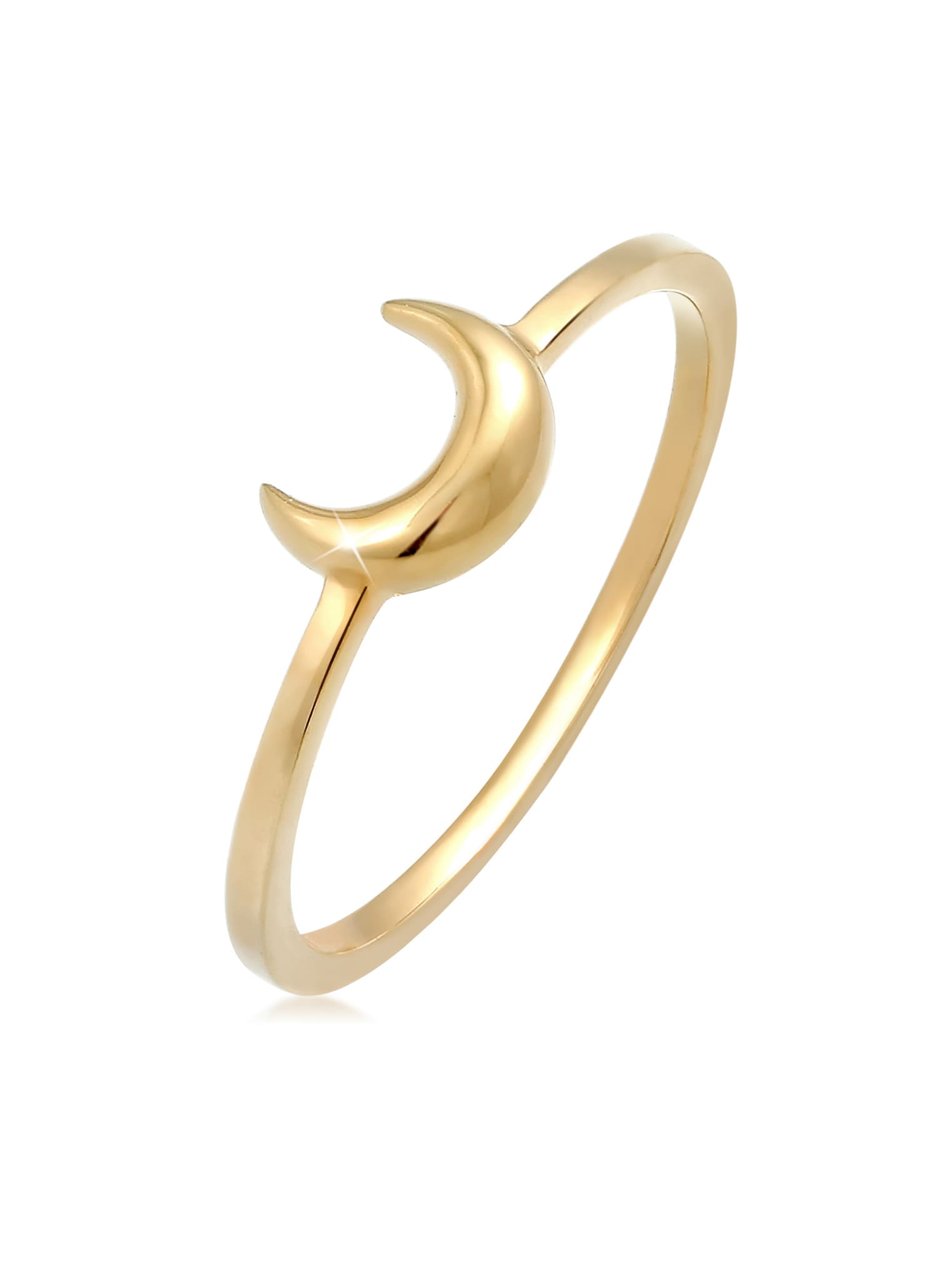 Women Silver Ring Handmade Moon Crescent | Celeste-2
