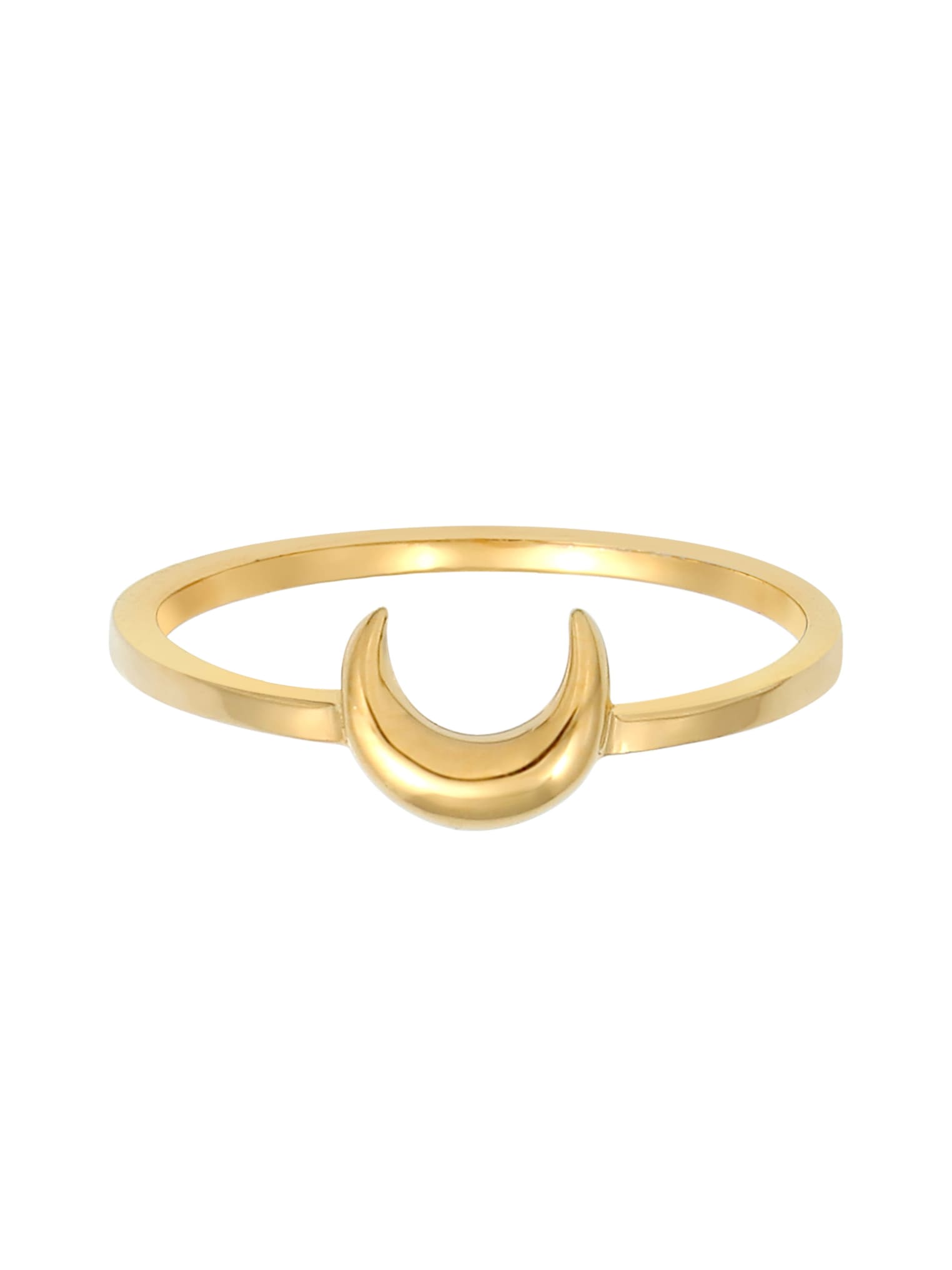 Women Silver Ring Handmade Moon Crescent | Celeste-3