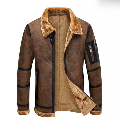 Men Vintage Aviator Jacket | Terrence