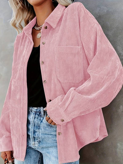 Women Oversized Button Shirt | Audrey