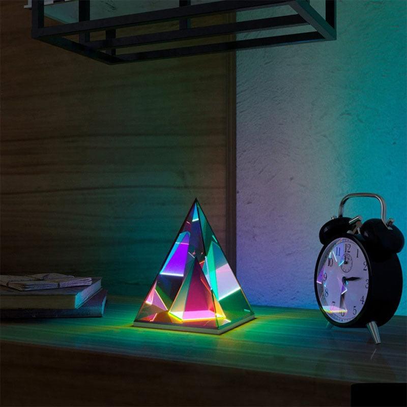 Variant image for Modern Table Lamp Colorful LED | Stylish Home Lighting-2