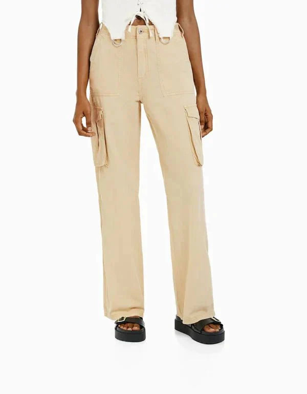 Hanna | High-Waisted Cargo Pants