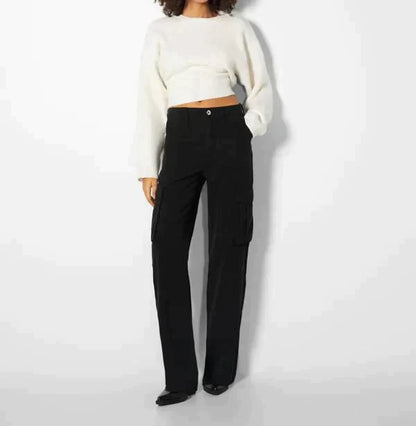 Hanna | High-Waisted Cargo Pants