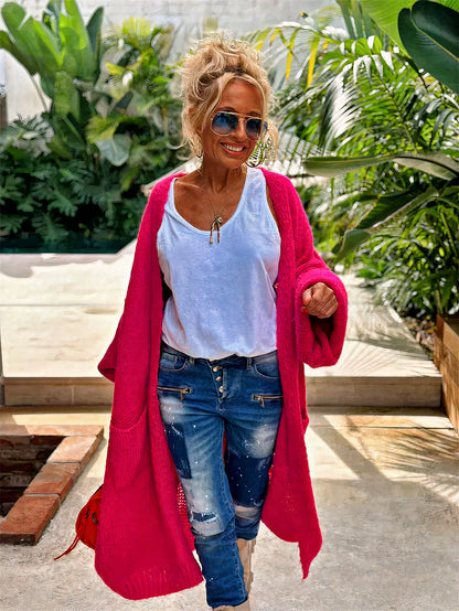Hippie Graphic Knit Cardigan | Ludovica
