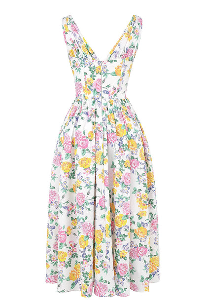 Floral Midi Dress | Calliope