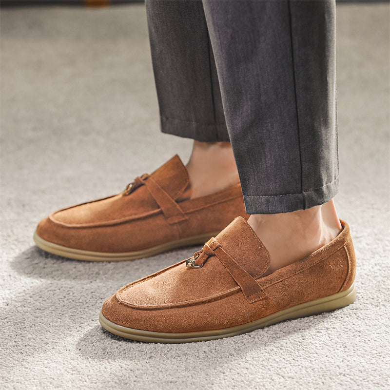 Refined Suede Loafers | Alveo