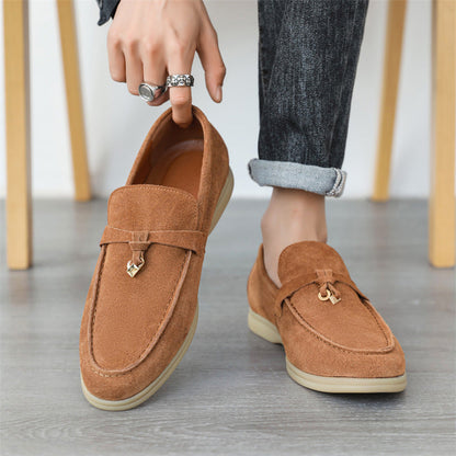 Refined Suede Loafers | Alveo