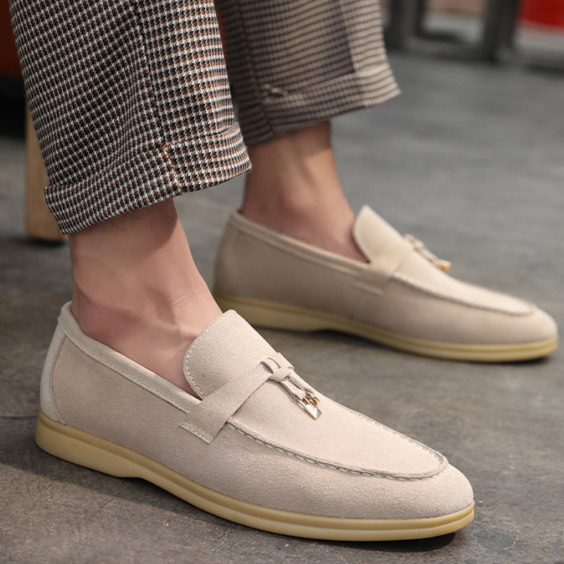 Refined Suede Loafers | Alveo