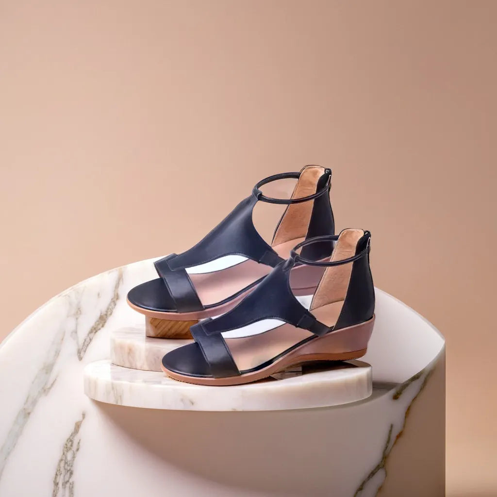 Elegant Heeled Sandals | Giselle