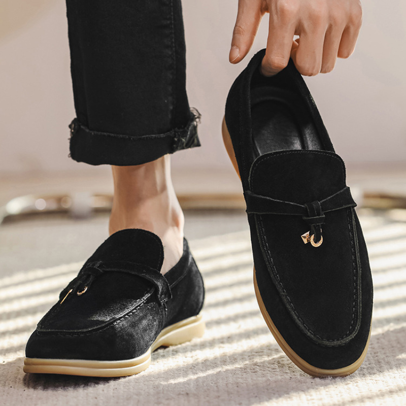 Refined Suede Loafers | Alveo