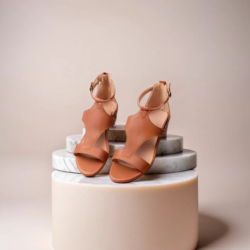 Elegant Heeled Sandals | Giselle