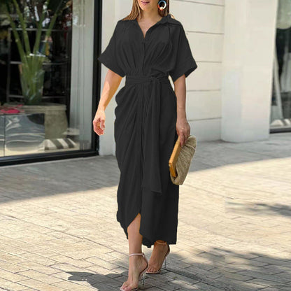 Chic Maxi Dress Sundress with Bow | Charlot