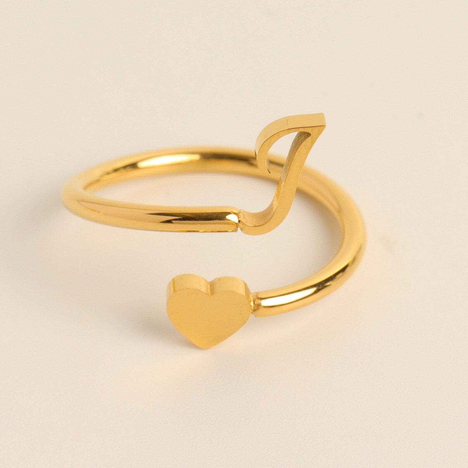 Variant image for Women Heart Ring Silver | Heartfelt Charm-9