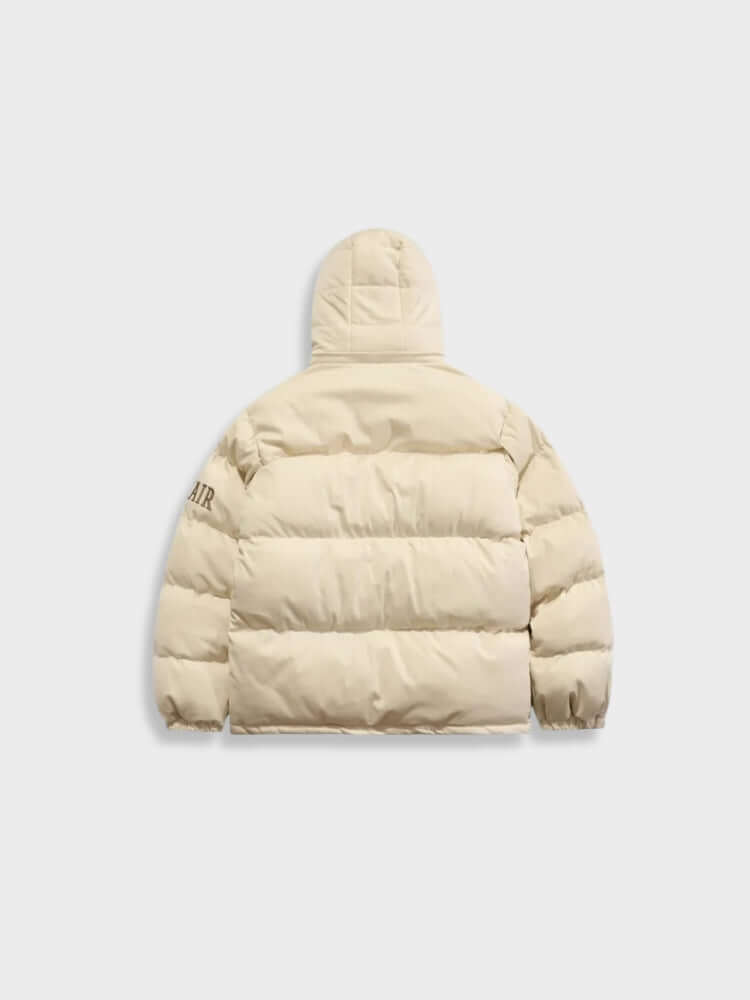 Women Retro Varsity Puffer Jacket | Rozelyn