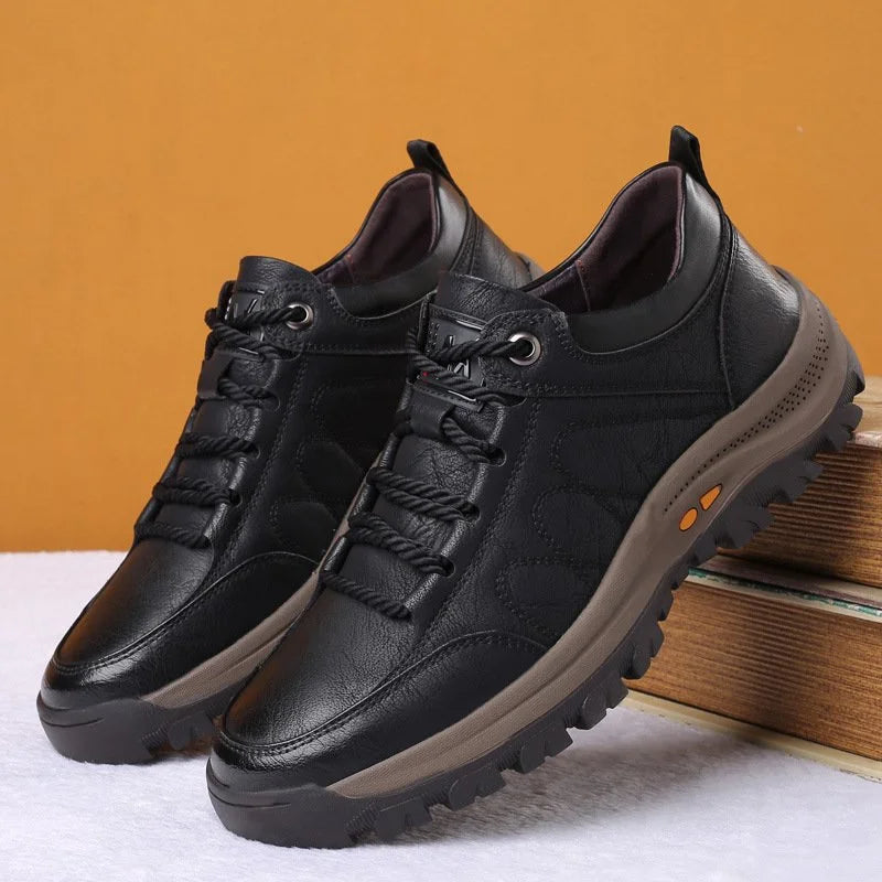 Rugged Outdoor Sneakers - Brown