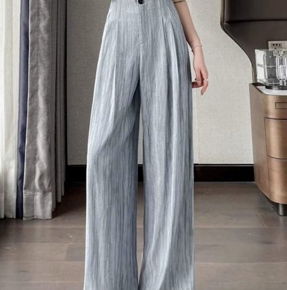 Women Pleated Wide-Leg Pants | Amicah