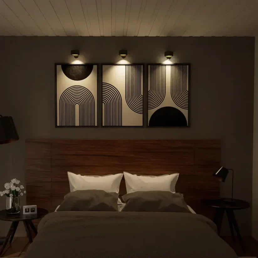 Portable Wall Light LED Adjustable Brightness | DuoShine 360° 6