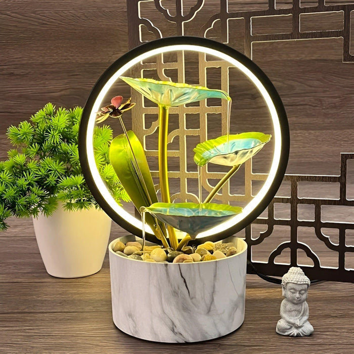 Home Table Lamp Waterfall LED | Serenity-2