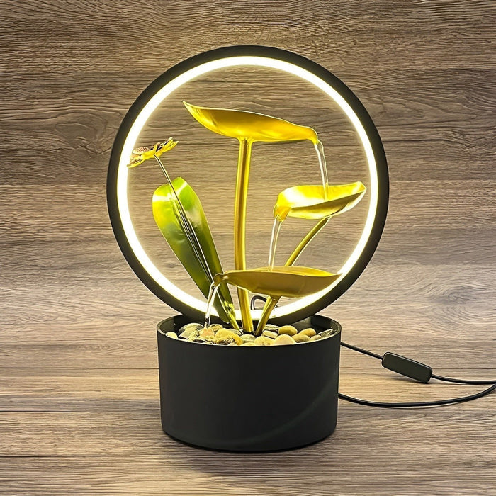Home Table Lamp Waterfall LED | Serenity-5
