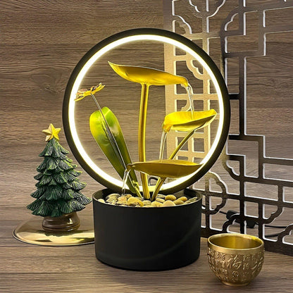 Home Table Lamp Waterfall LED | Serenity-4