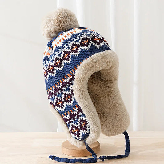 Men Nordic Knit Trapper Hat | Archie