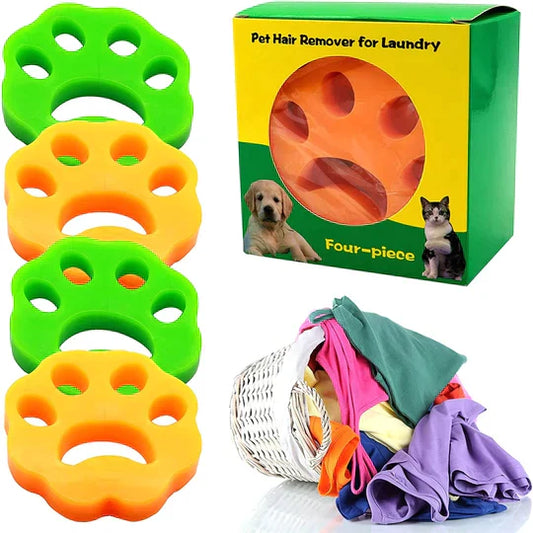 Reusable Washing Filter Pack of 4 Soft Sticky PU | Eco-Friendly Laundry Care-1