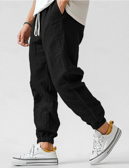 Men Breathable Linen Summer Pants | Mitchell