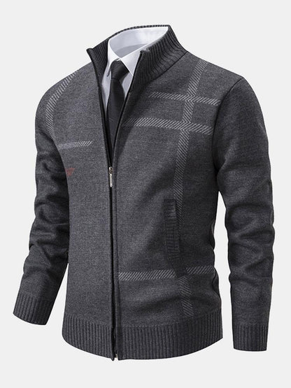 Men Classic Knitted Jacket | Zeke