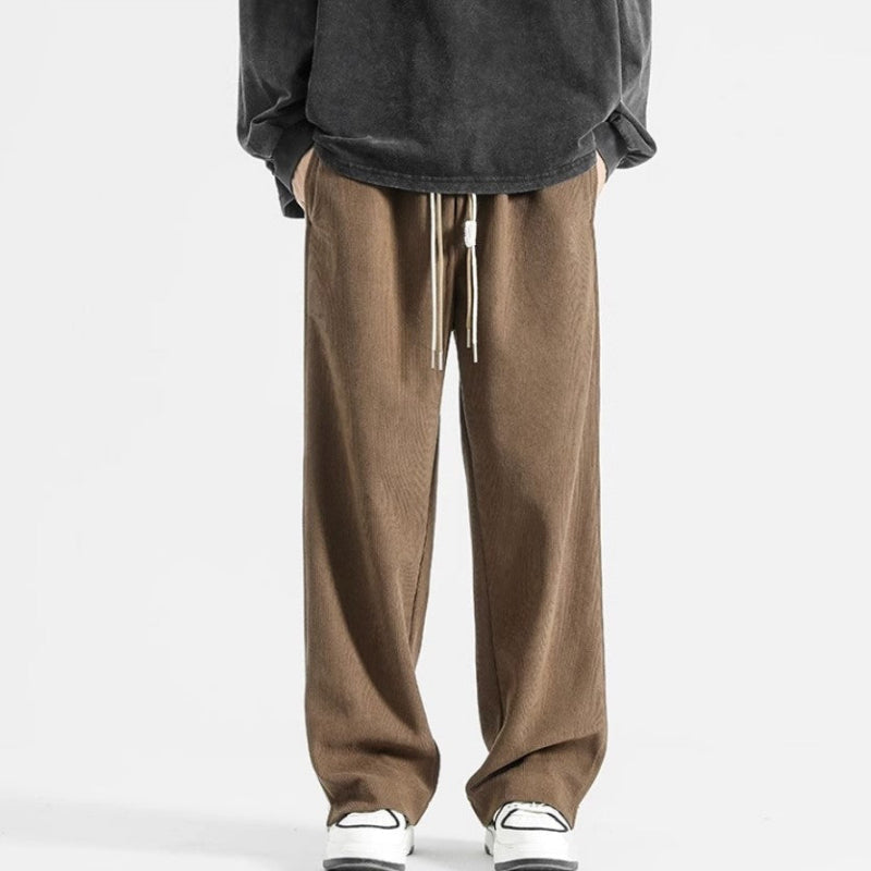 Comfortable Corduroy Joggers Coffee