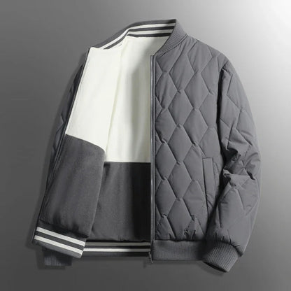 Reversible Quilted Bomber Jacket | Jax