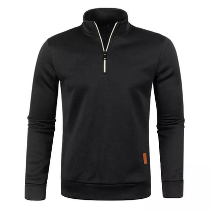Quarter-Zip Knit Pullover | Slater