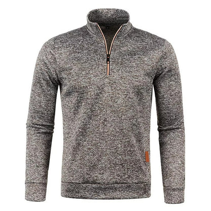 Quarter-Zip Knit Pullover | Slater
