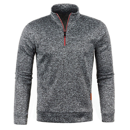 Quarter-Zip Knit Pullover | Slater