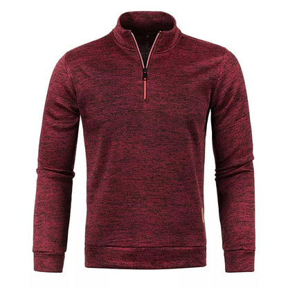 Quarter-Zip Knit Pullover | Slater