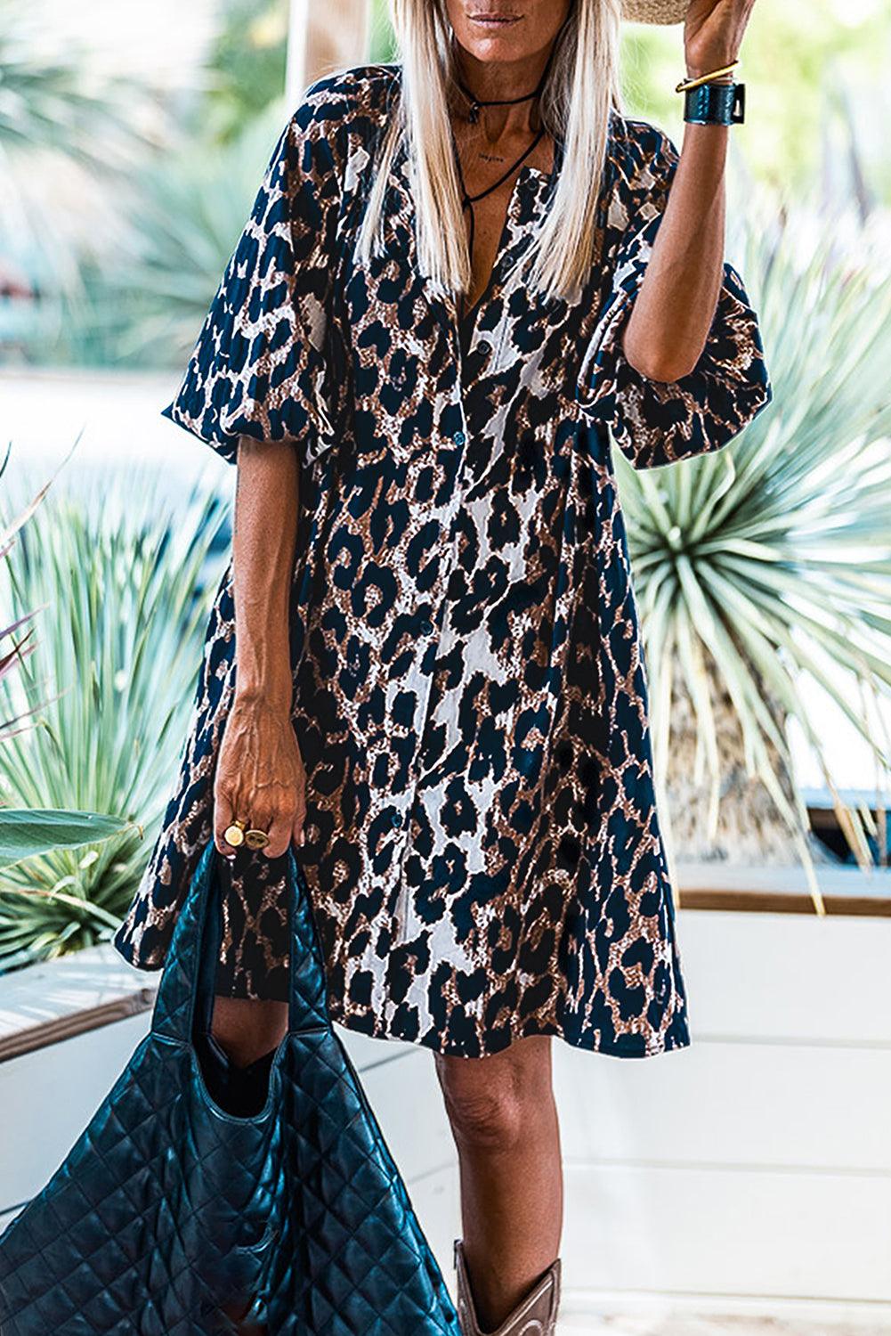 Leopard Print Summer Dress | Mila