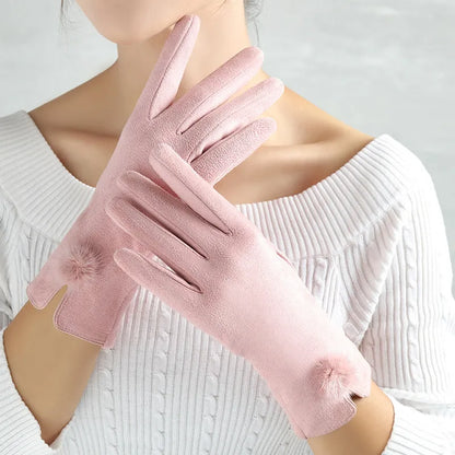 Women Elegant Chain-Detail Gloves | Mila