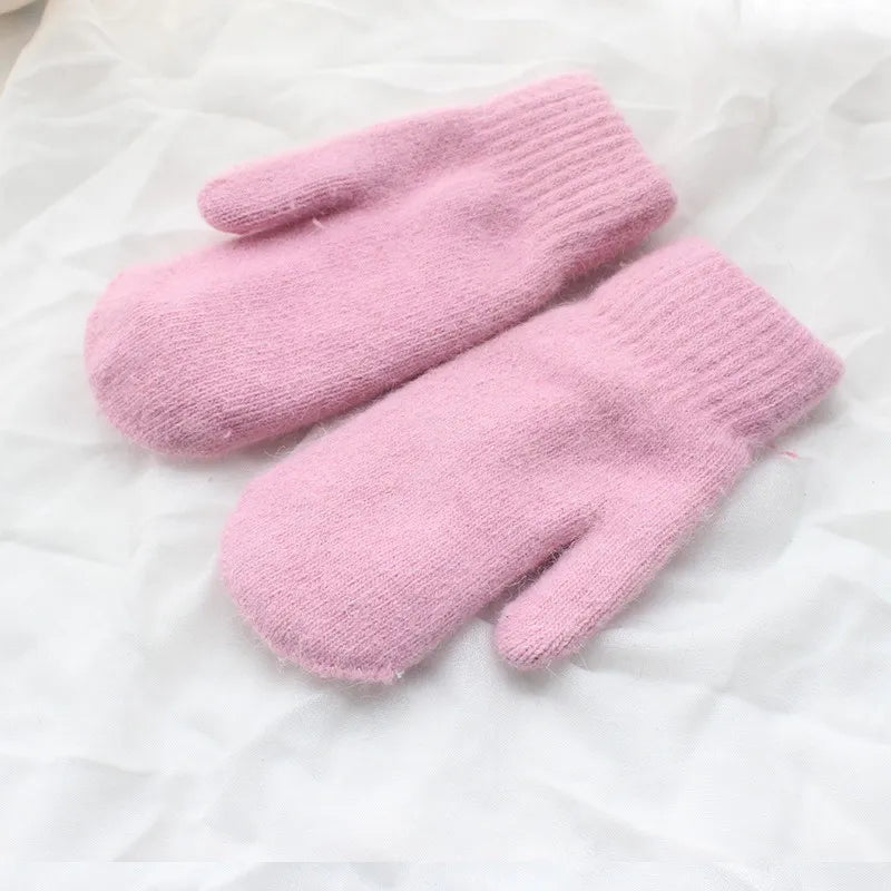Women Soft Knit Mittens | Wilma