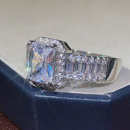 Women Diamond Ring Silver | Elegance-2