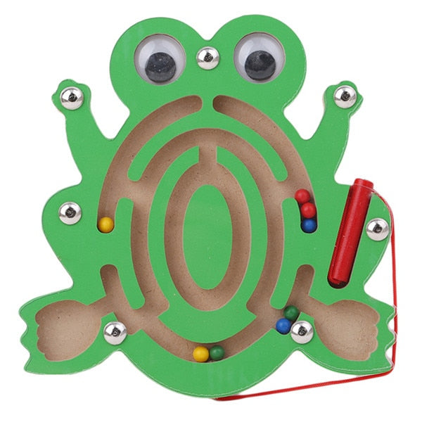 Educational Toy Wooden Magnetic Maze Game | Adventure-2