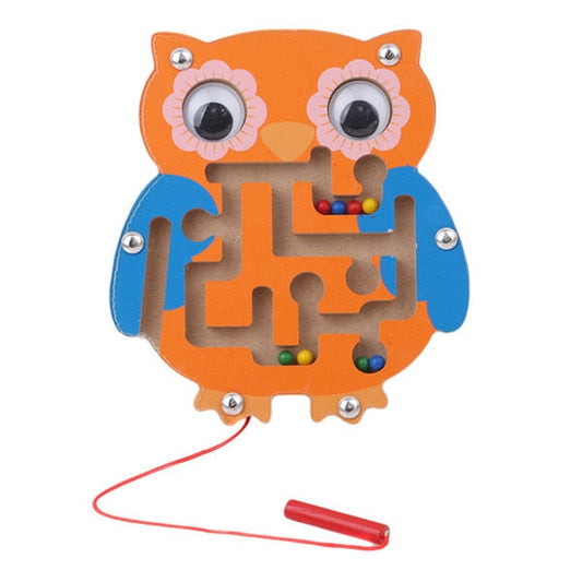 Educational Toy Wooden Magnetic Maze Game | Adventure-1