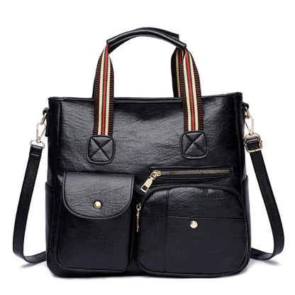 Women Multi-Pocket Tote Bag | Eva