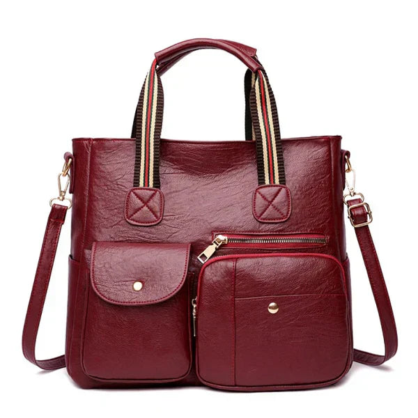 Women Multi-Pocket Tote Bag | Eva