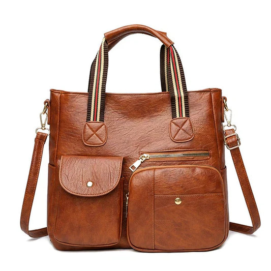 Women Multi-Pocket Tote Bag | Eva