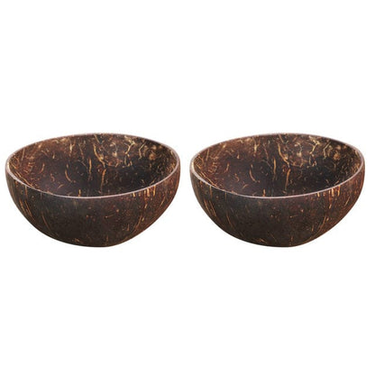 Natural Coconut Shell Bowls – Handcrafted Tableware