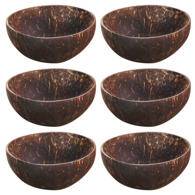 Natural Coconut Shell Bowls – Handcrafted Tableware