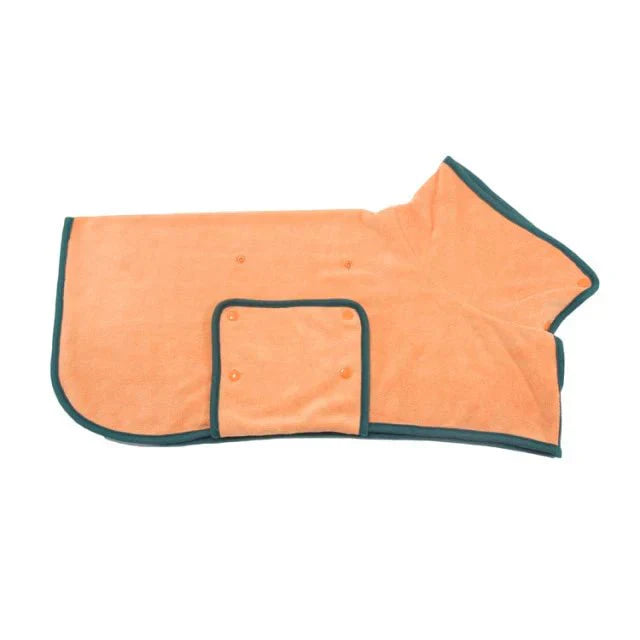 Dog Bathrobe Super-Absorbent Fabric | Cozy Comfort-2