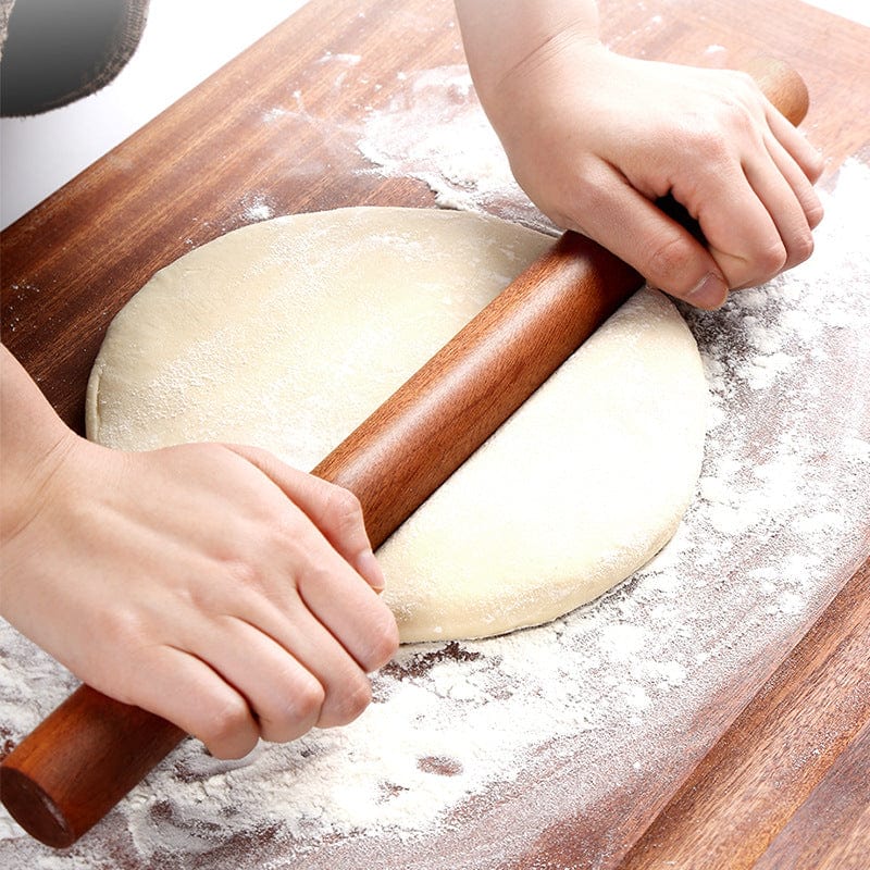 Solid Wood Rolling Pin – Ebony Finish